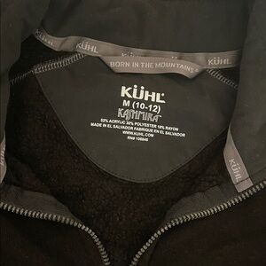 Kuhl Black Kids Sweatshirt